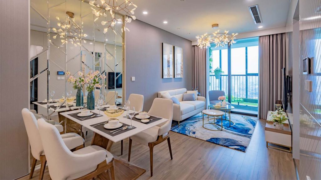Căn hộ mẫu Bluegem Tower