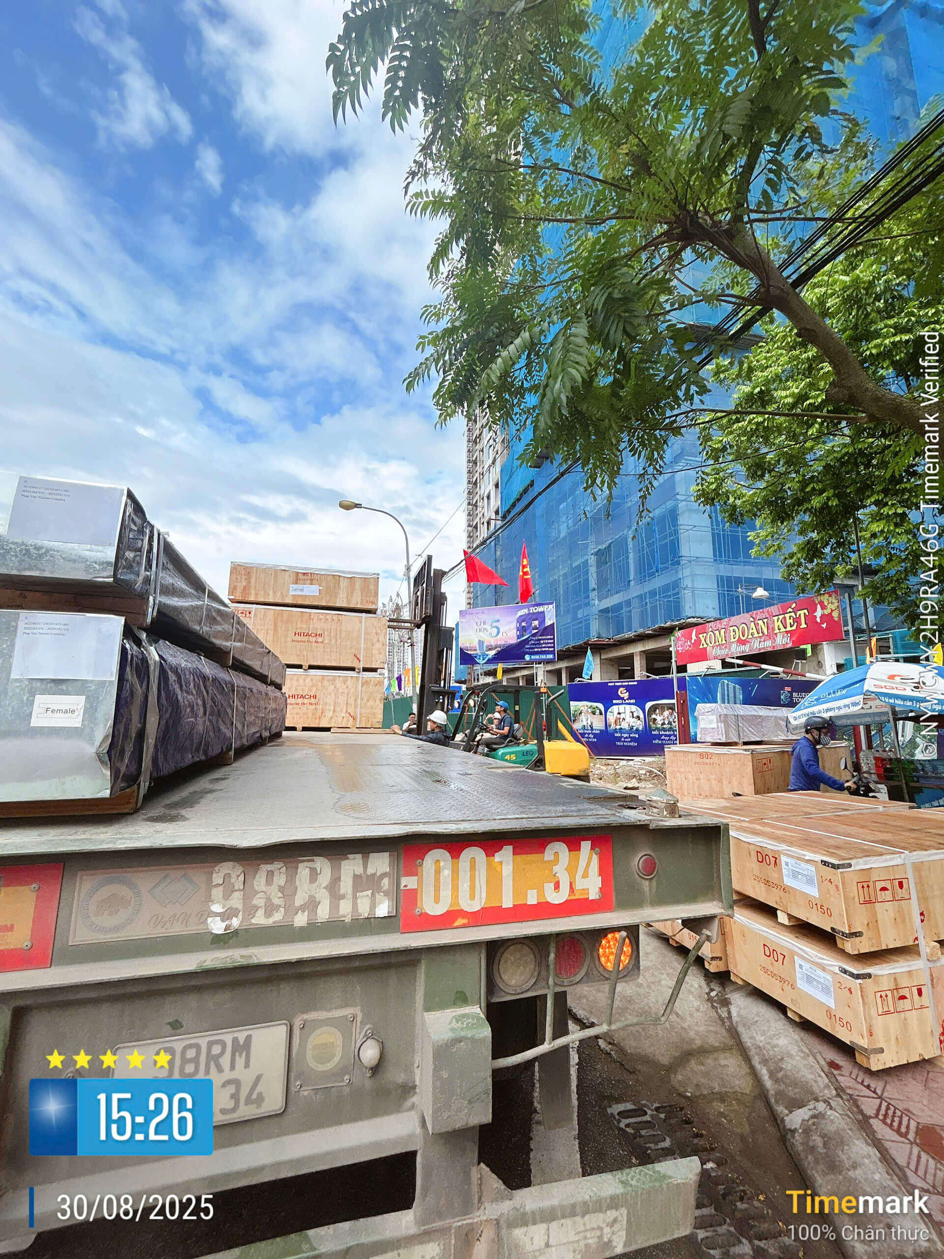 Tiến độ thi công Bluegem Tower Tháng 9/2025