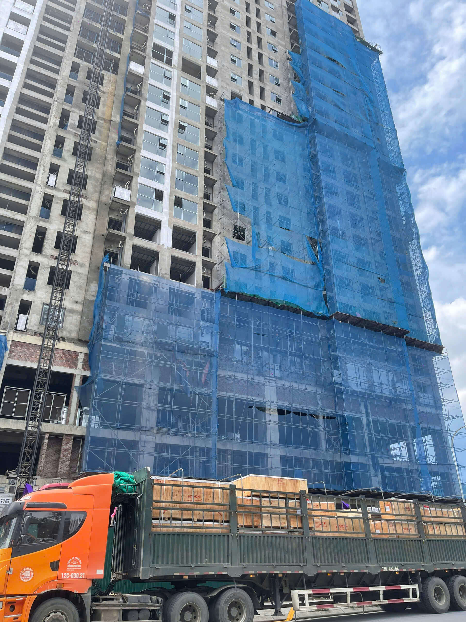 Tiến độ thi công Bluegem Tower Tháng 9/2025