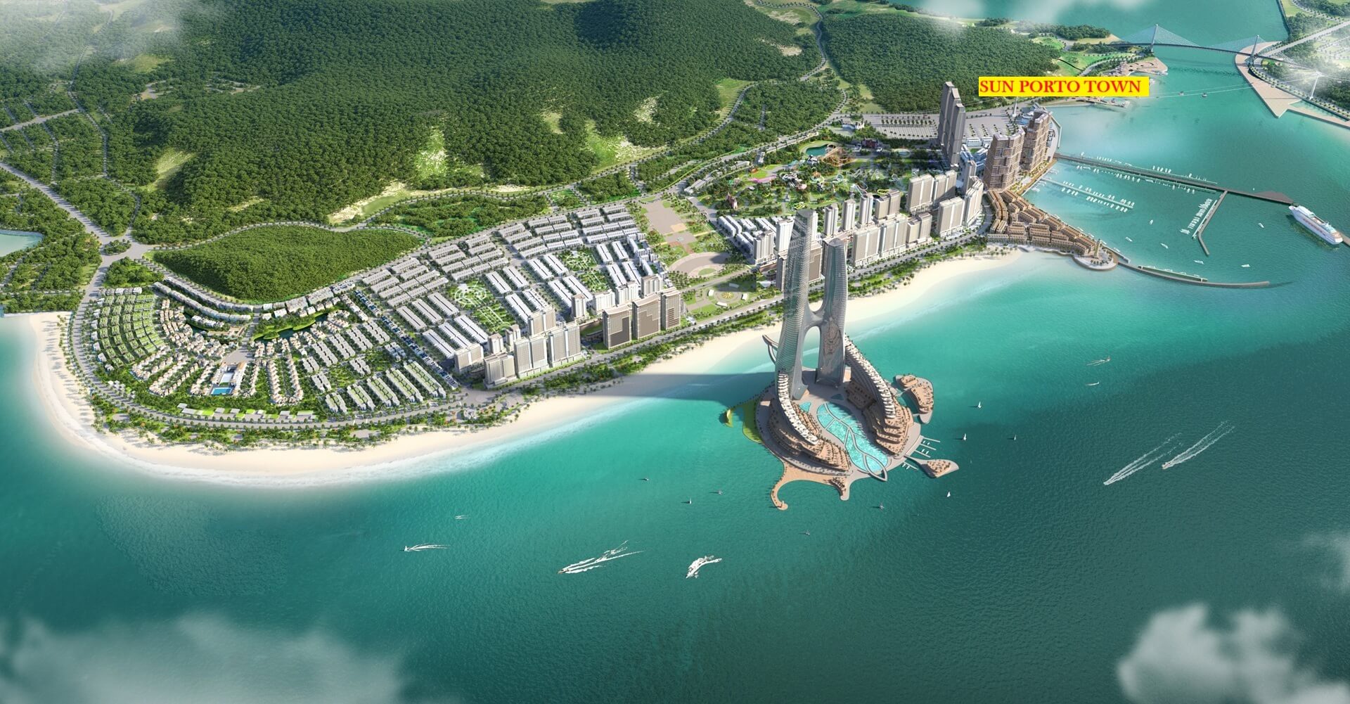 Sun Porto Town – Điểm đến sống và đầu tư đắt giá tại tâm điểm du lịch Bãi Cháy