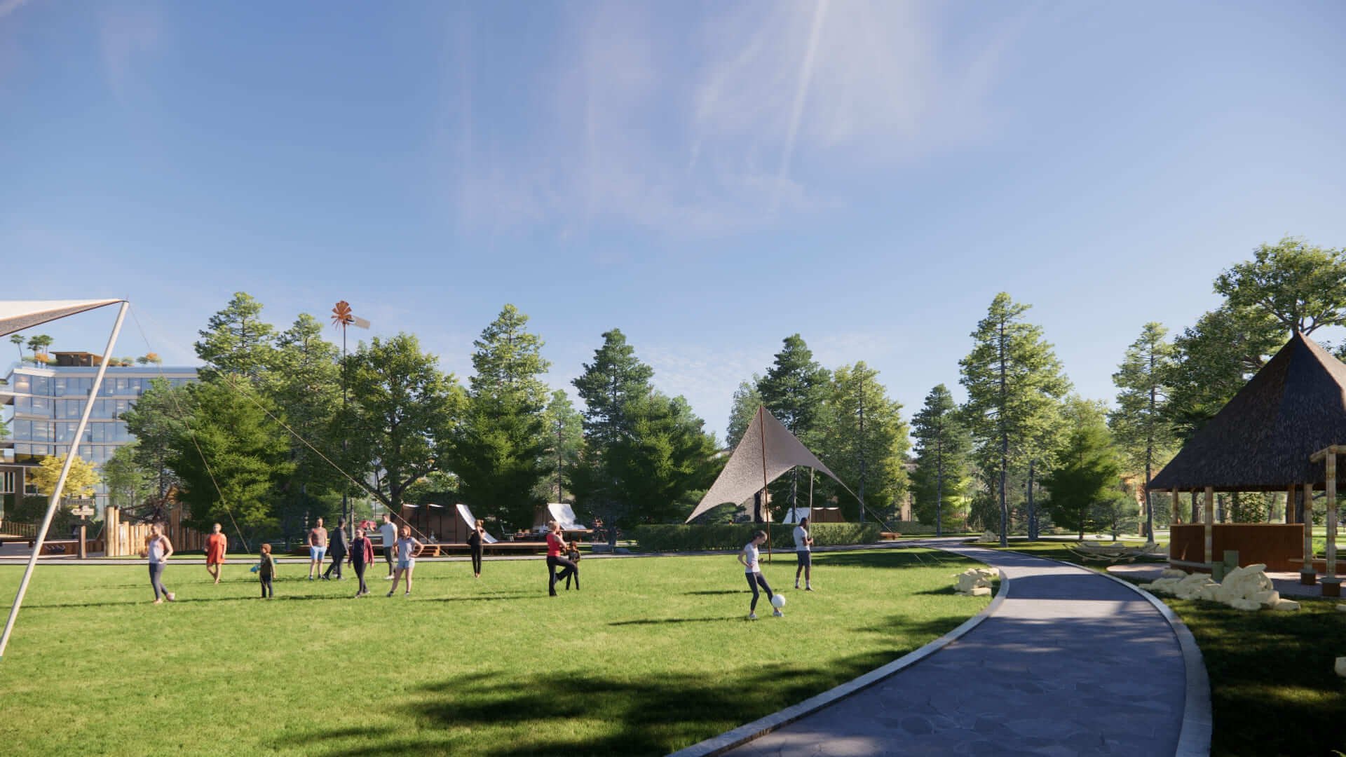 Tiện ích Dasong Village Hoà Bình