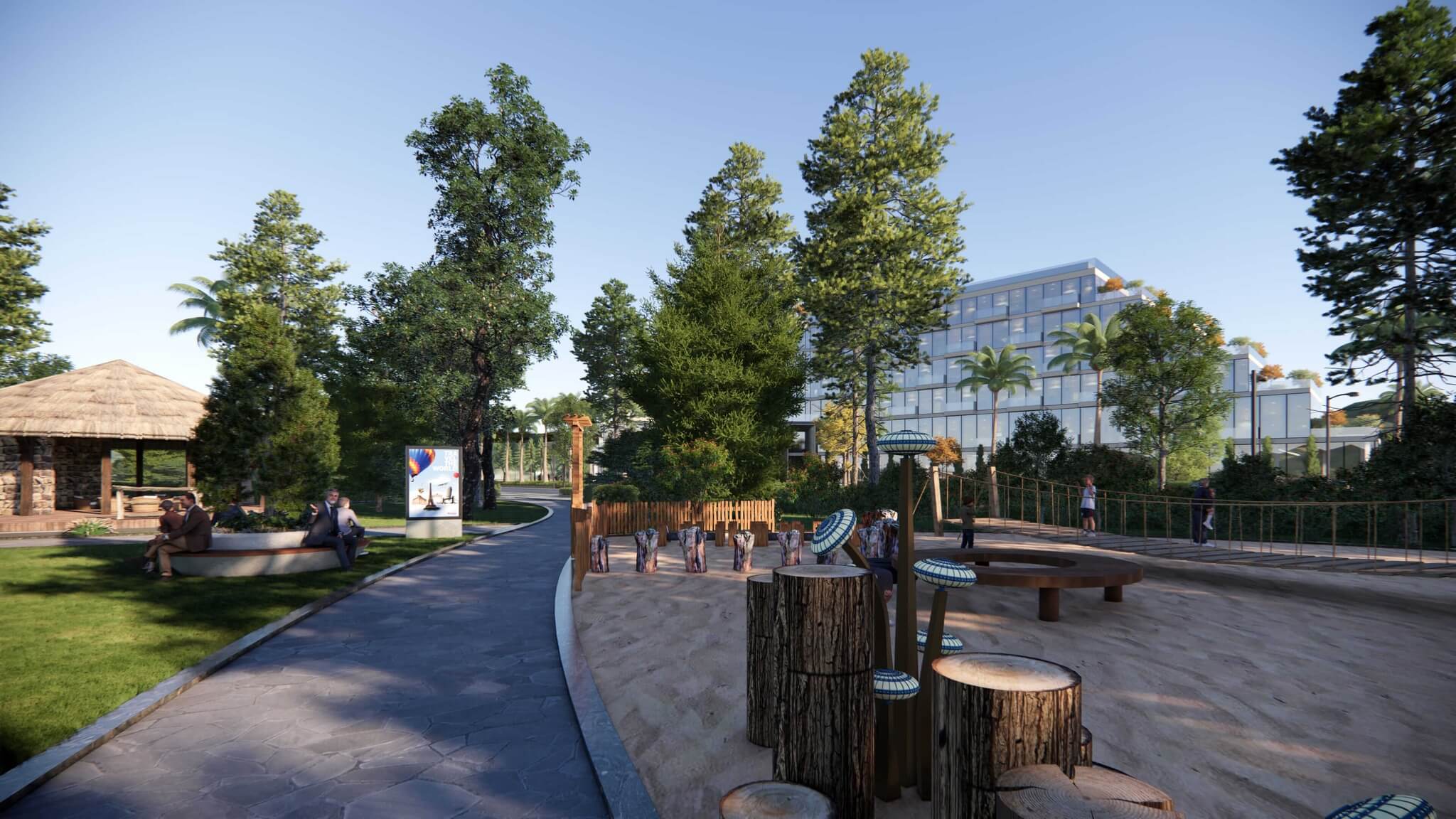 Tiện ích Dasong Village Hoà Bình