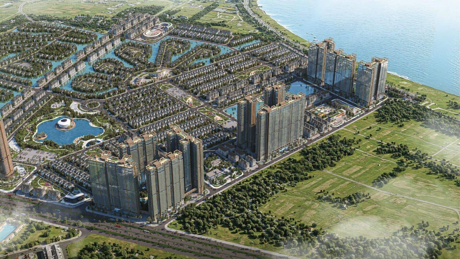 Phối cảnh tổng quan dự án Alluvia Sunshine Marina