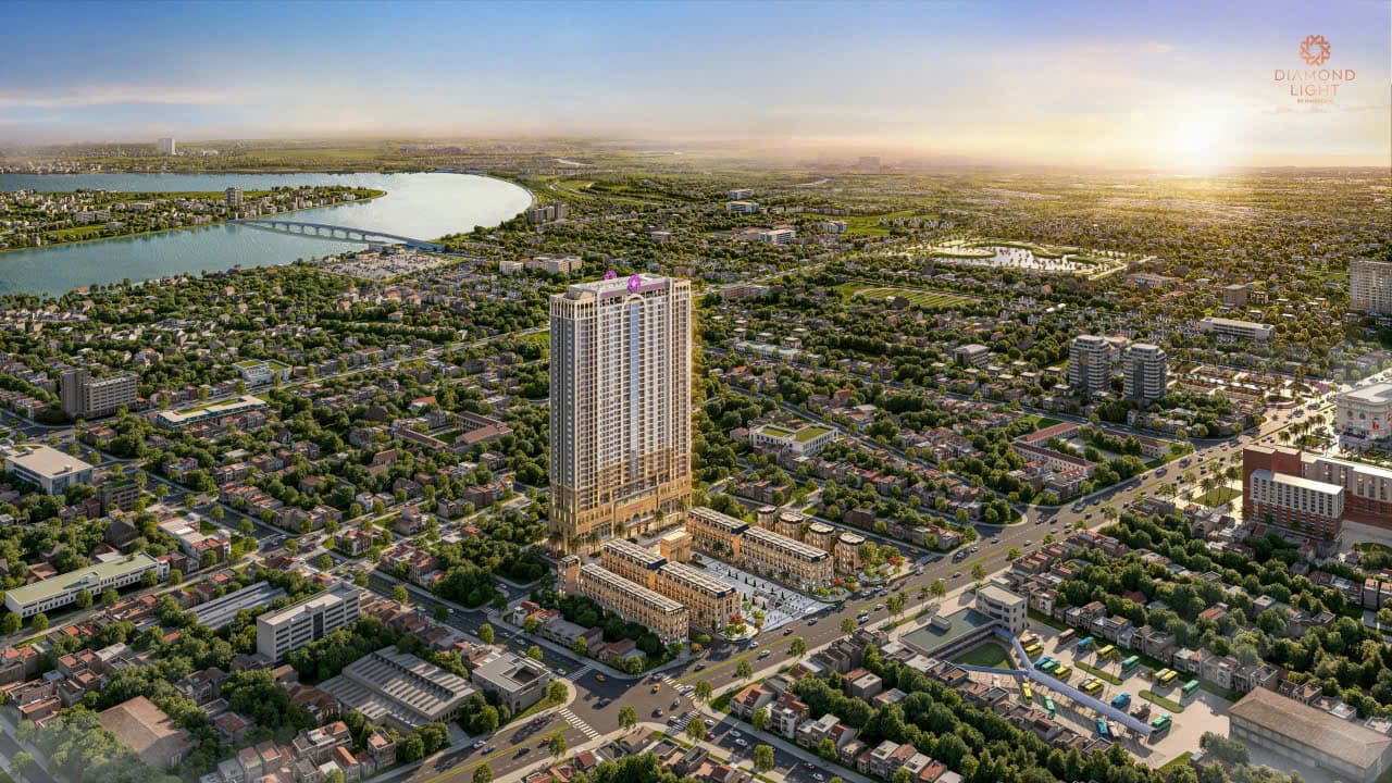 Diamond Light quy hoạch mặt bằng và bảng giá booking đợt 1