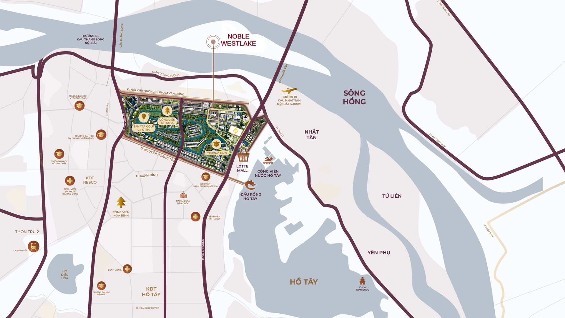 NobleX West Lake: Giá trị chiến lược từ tọa độ đắt giá