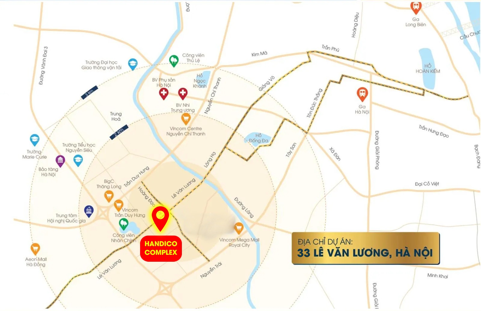 Vị trí dự án Handico Complex mang lại những lợi thế gì