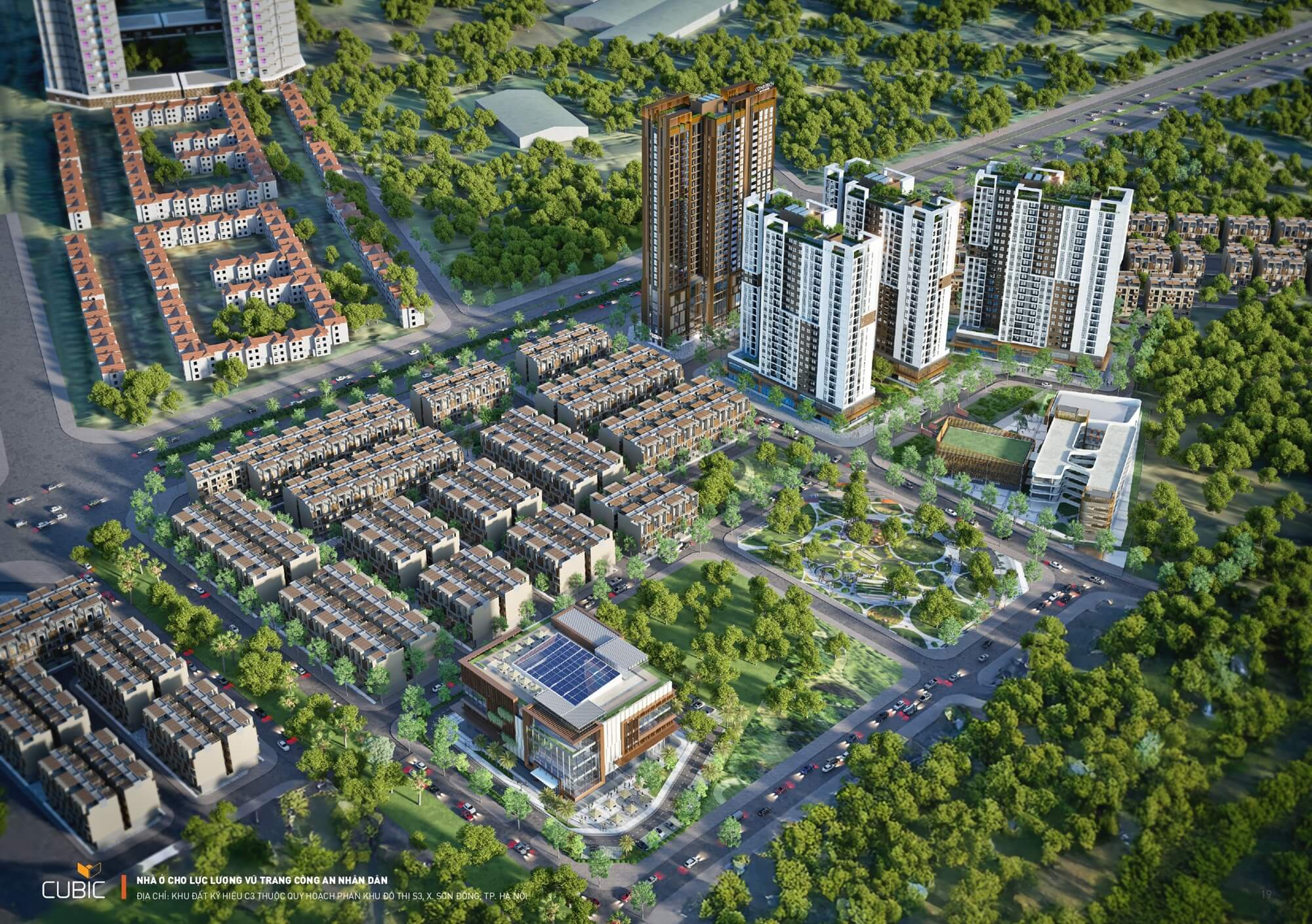 Phối cảnh dự án Metro Tower An Khánh