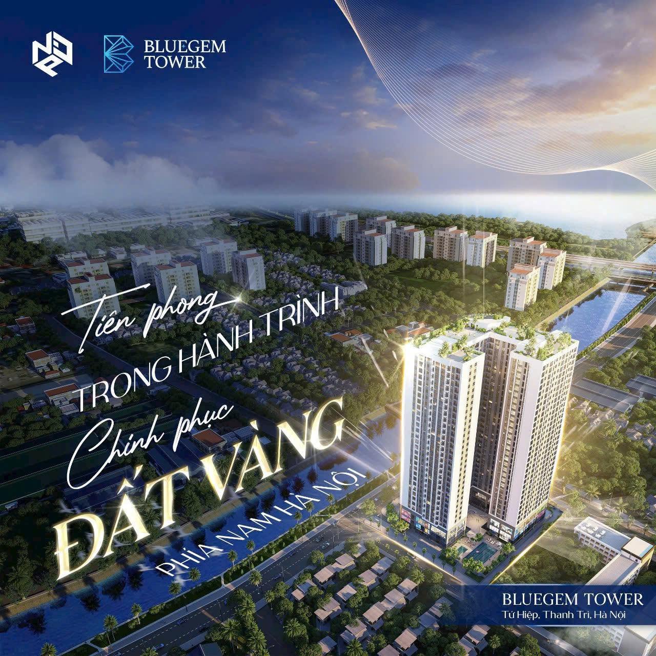 BlueGem Tower: Sức hút căn hộ Nam Hà Nội tháng 10/2026